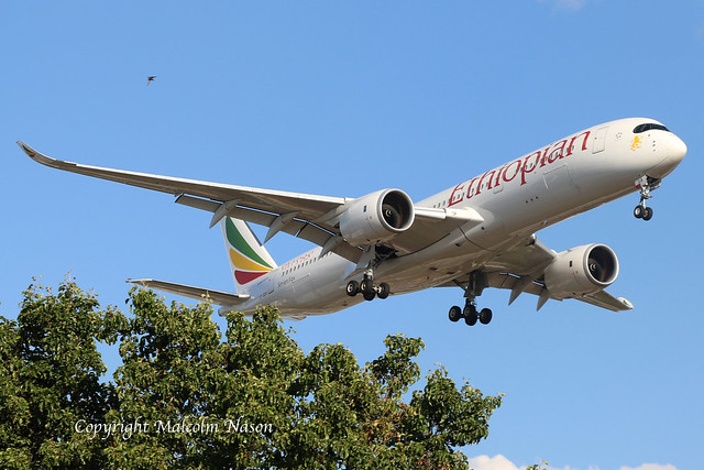 A350 ET-AUA ETHIOPIAN AIRLINES