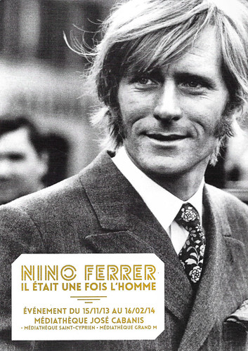 Nino Ferrer | French promotion card by Bibliothèque de Toulo… | Flickr