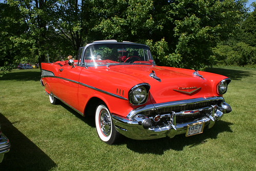 Voiture Miniature Chevrolet Bel Air 1957 - Jouet Neuf GOKI, Modèle 12149, Voiture Vintage Collection