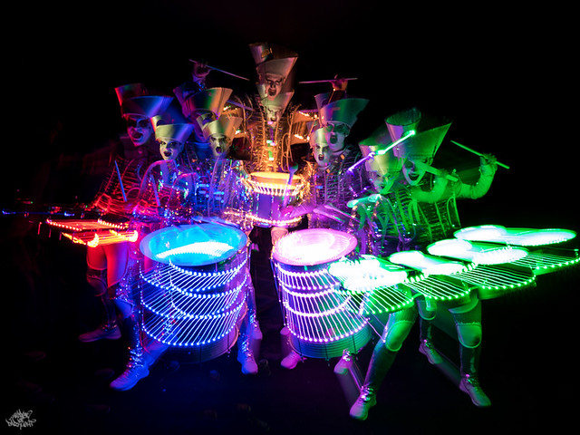 LED Drummers by DKL 2018