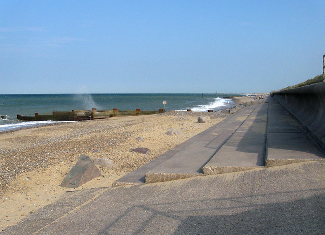 The coast at Eccles-on-Sea