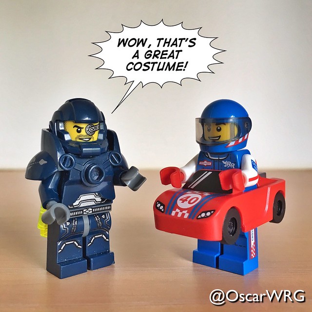 #LEGO_Galaxy_Patrol #LEGO #CMF #Race #Car #Guy #RaceCar #RaceCarGuy