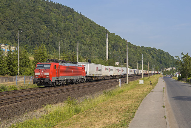 DB Cargo 189 005, Dobkovice (CZ)