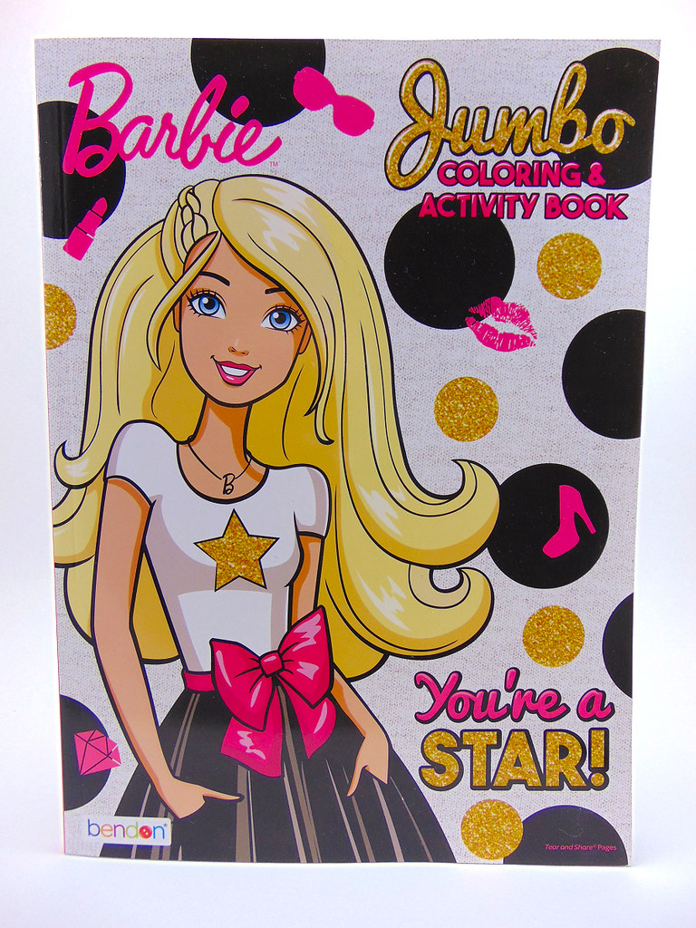 4ct Barbie Activity Book Party Favors