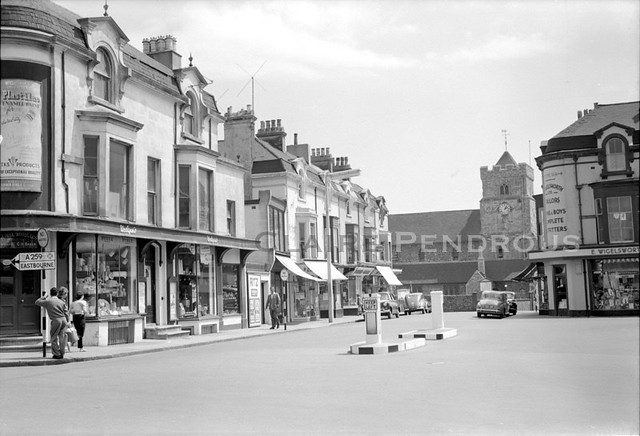 Church Street, Seaford, Sussex, 1958