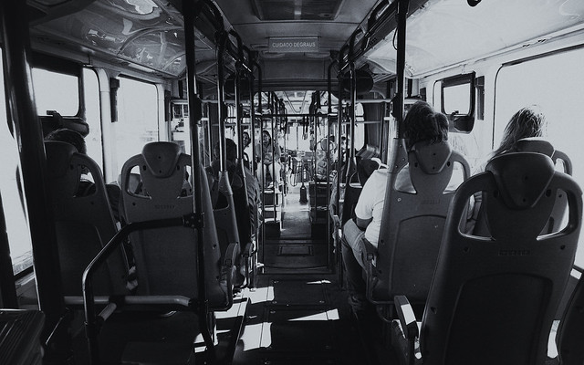 Inside the Bendy Bus