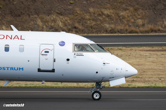 EC-MQQ Air Nostrum Bombardier CRJ-1000 Funchal Airport Madeira