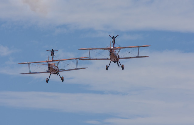 Biplanes and Wing Walkers