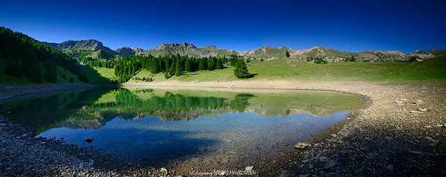 Lac du cirque du Morgon, Massif du Parpaillon, Alpes / Morgon lake, Alps