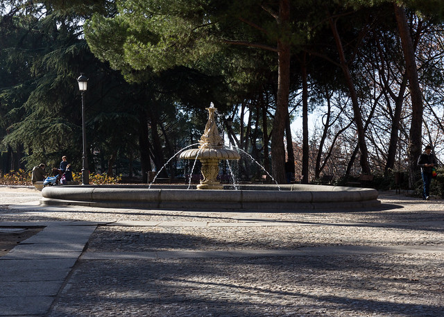 Fountain in Sabatini Gardens