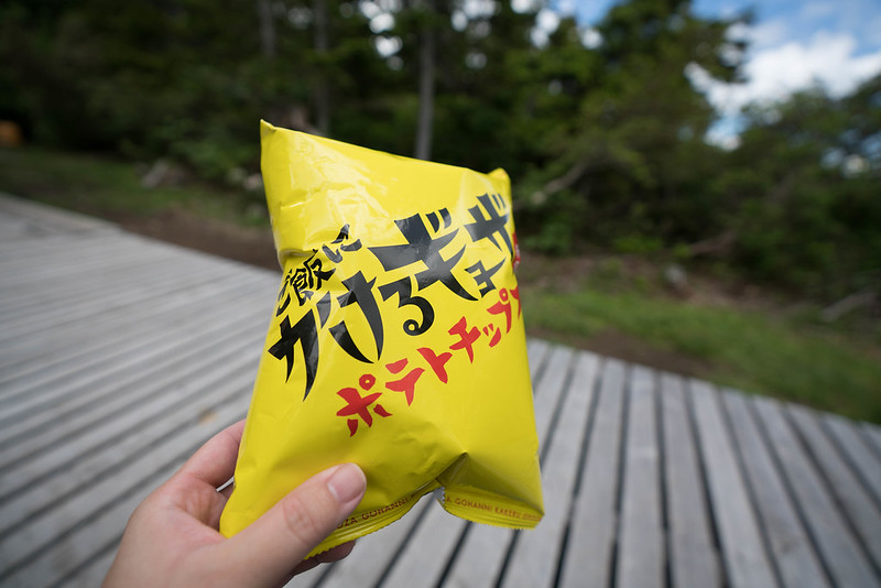 ご飯にかけるギョーザポテトチップス