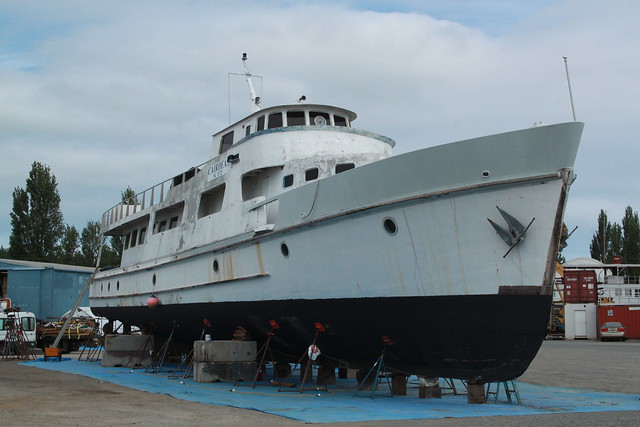 IMG_3855 - Port Townsend WA - Shipyard - MV CAIRDEAS, ex USN WWII subchaser SC-1372