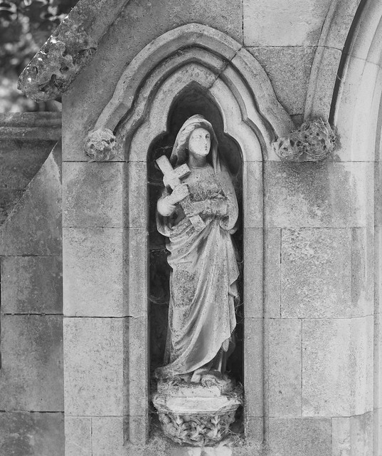 Faith, Wetenhall Mausoleum detail
