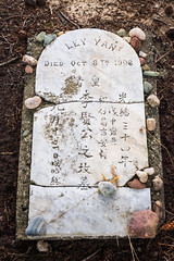 A Chinese miner's grave, Naseby Cemetery