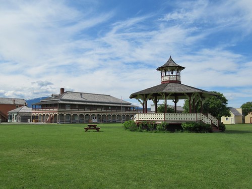 fortsteeleheritagetown fortsteele britishcolumbia canada history building architecture wasahotelmuseum bandstand