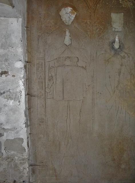 ca. 1414 - 'Gilles d'Oignier (+1414) and Jeanne de Duvy', Église Sainte-Maure-et-Sainte-Brigide, Nogent-sur-Oise, dép. Oise, France