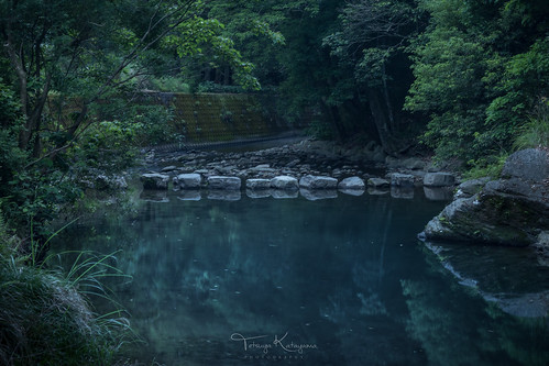 nature landscape waterscape river forest reflection tree water green nagasaki japan