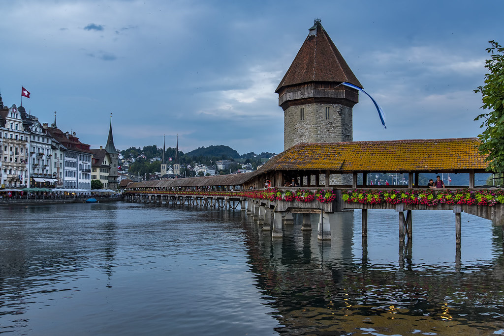 Lucerne on Swiss National Day