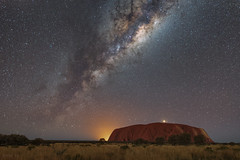 Mars Opposition 2018 on Uluru