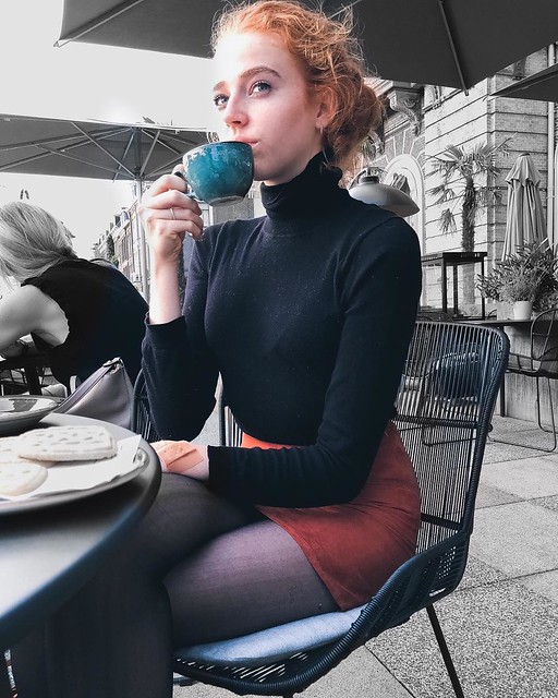 Turtleneck and Coffee