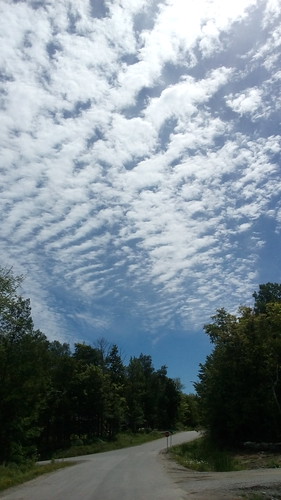 clouds sky blue patterns