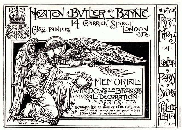 Heaton, Butler & Bayne, London 1912