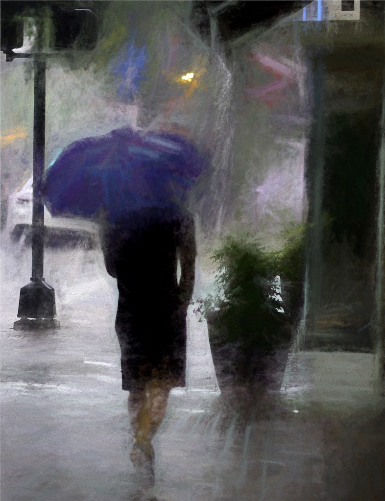 Painterly Photography - Umbrella a
