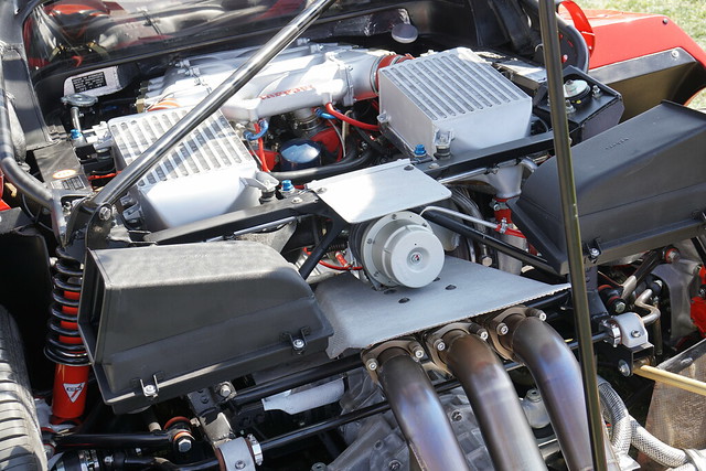 Ferrari F40 Engine Bay
