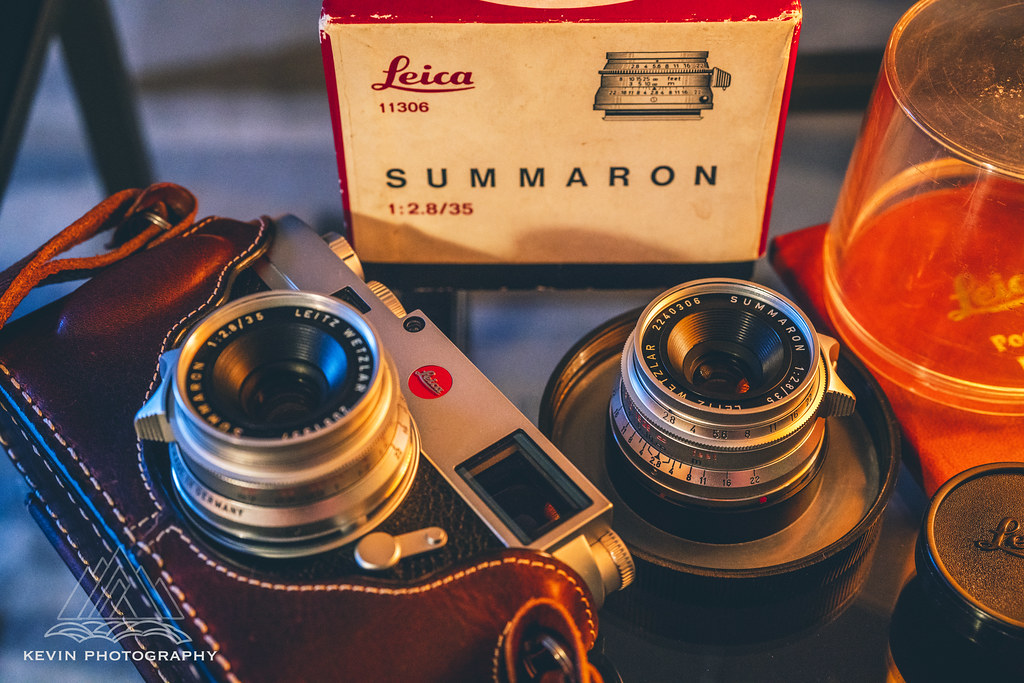 Hard to find! Leica Summaron-M 35mm f/2.8 Version 1 with original package in full set!