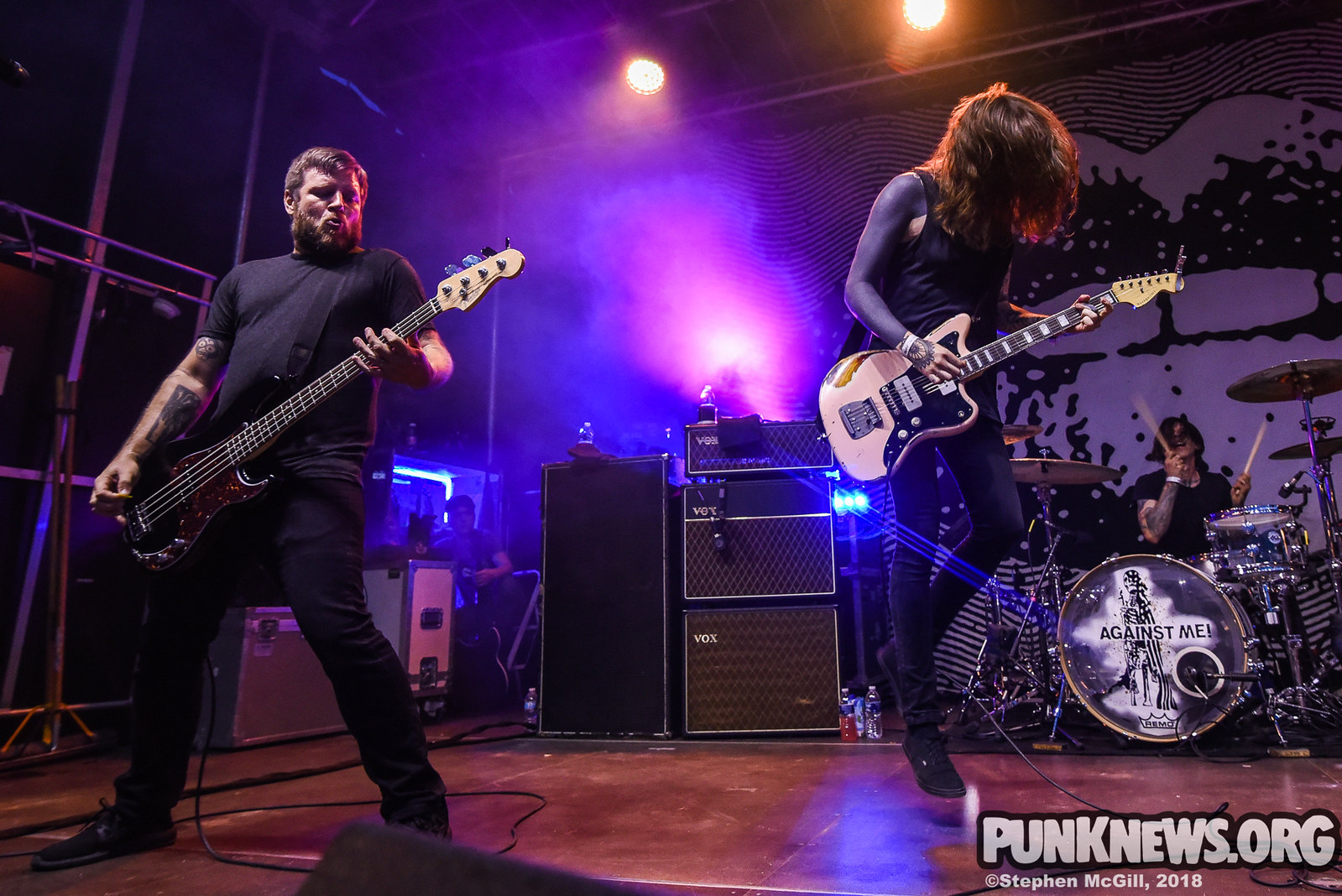 Against Me! at Three Stacks Music Festival, 06/23