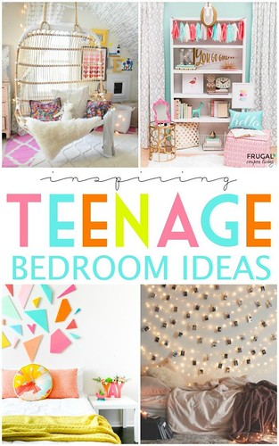 Best Ideas For Diy Crafts : Inspiring Teenage Bedroom Ideas on Frugal Coupon Living. Creative room ideas for... | by Shopping women