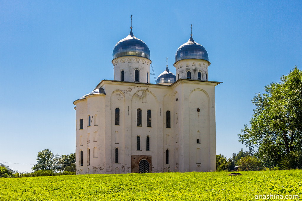 Георгиевский собор, Юрьев монастырь, Великий Новгород