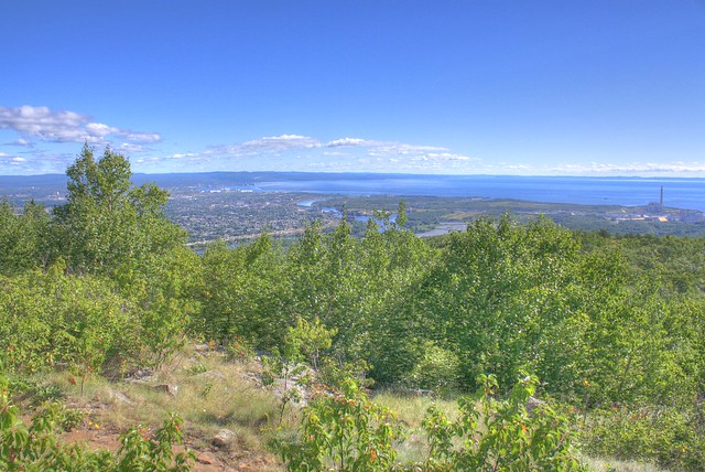 view from mount mckay