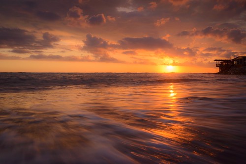 albania sunset beach sand longexposure durrës nature waves handheld goldenhour stormy clouds travel