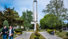2018 - Romania - Constanta - Dyson Tower Fan Sculpture