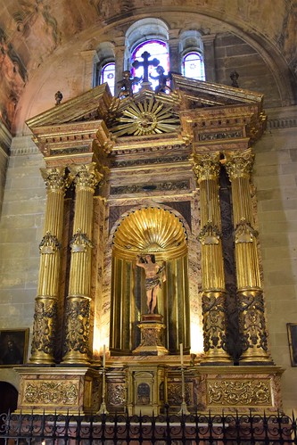 2018 málaga provinciademálaga andalucía españa espagne espanha espanya spain biendeinteréscultural catedral cathedral interior retablo religión europeanunion