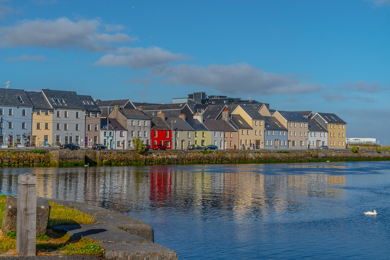 THE CLADDAGH AREA OF GALWAY [THE RAIN STOPPED FOR AN HOUR OR TWO]-141476