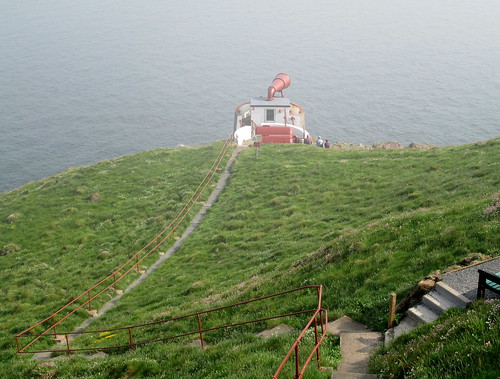 Foghorn from path