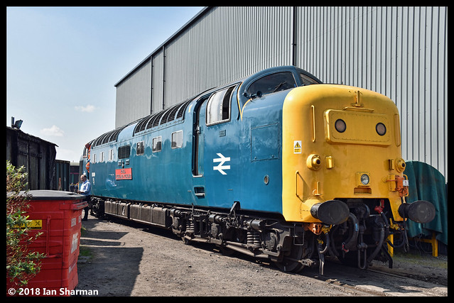 No 55019 Royal Highland Fusilier 19th May 2018 Severn Valley Railway Diesel Gala Kidderminster