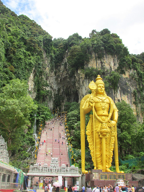 Batu Caves Statue of Murugan, Malaysia