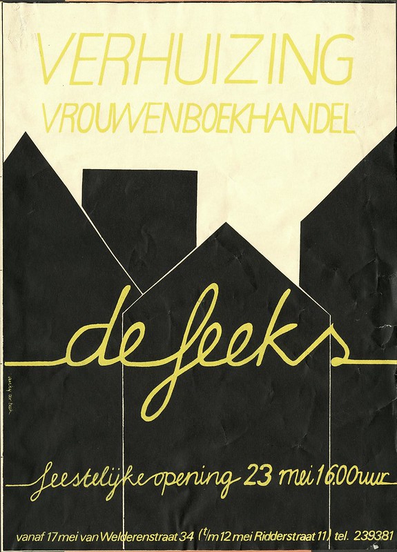1984 De Feeks boekhandel verhuist