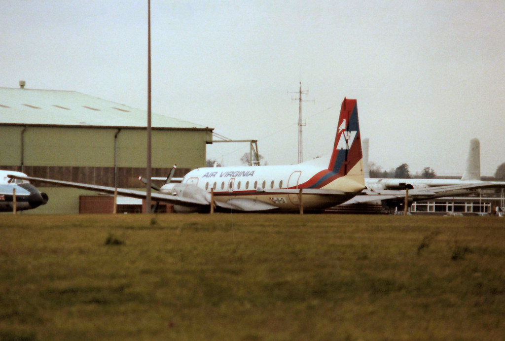 G-11-3 HS.748 Srs 2B/FAA cn 1782 Air Virginia East Midlands 29Jan87