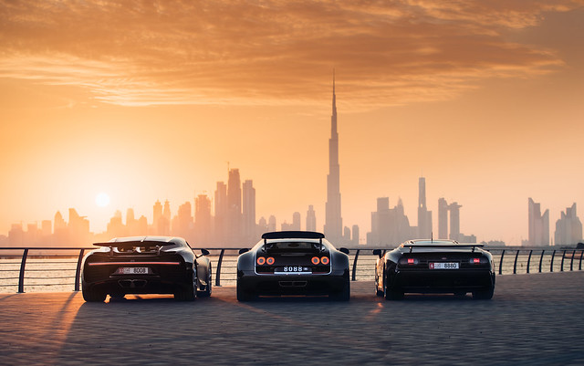 Bugatti Trio.