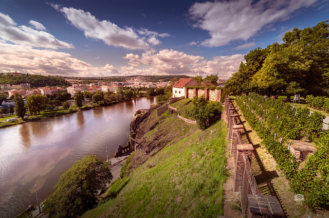 A view from Vysehrad