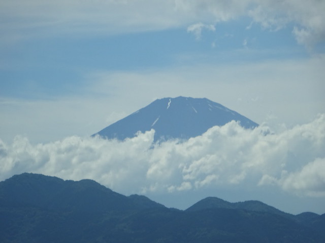 Mt.Fuji from Tomei Highrway, Japan