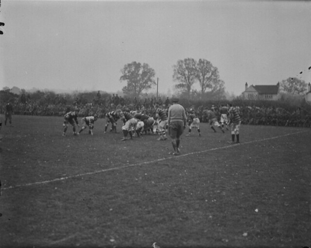 Second rugby game at Godalming between Seaford and Witley, England / Deuxième match de rugby à Godalming, en Angleterre, entre les équipes de Seaford et Witley