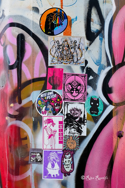 Roma. Dragona. Graffiti and sticker art by Lus57, me, Darum_36, NiteOwl-Psyco, Gore, Mien Wayne, thep_bunny, Dead_by_it, 5toker-Pilzator, HalloKarlo,...