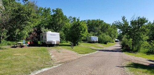 Campground at Gooseberry Lake Provincial Park