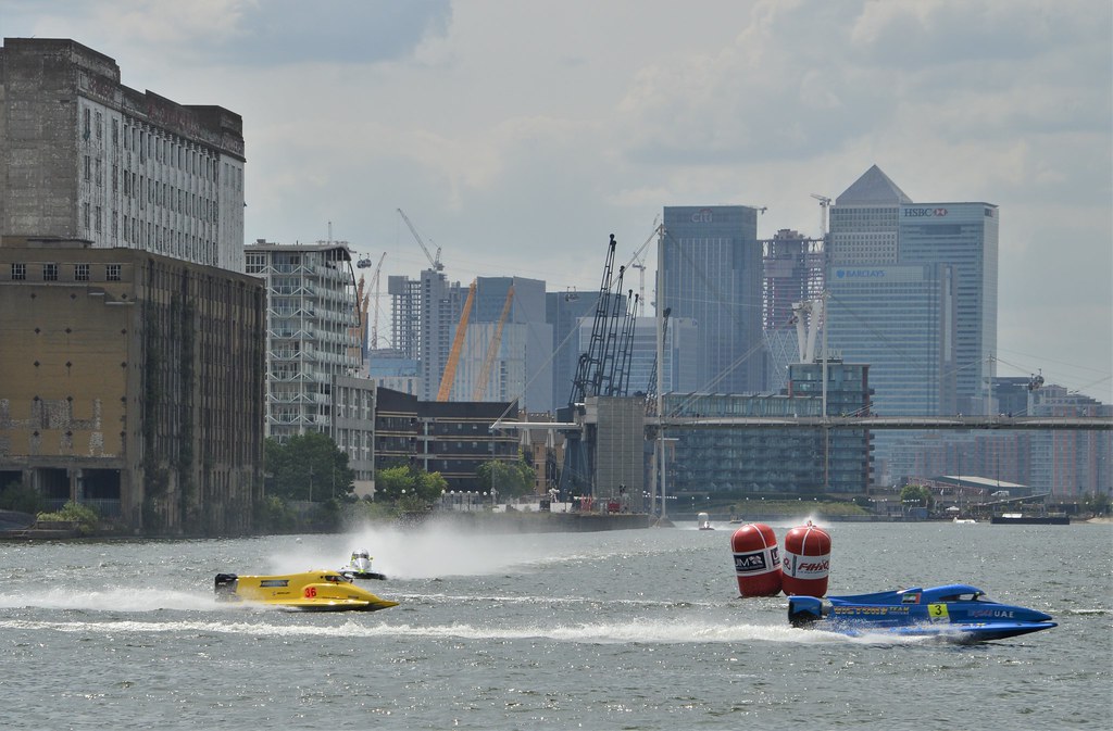F1H2O Powerboat Qualifying (4) @ Royal Victoria Dock 15-06-18