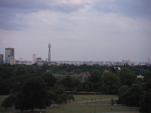 View from Primrose Hill: The West End SWC Short Walk 6 - Regent's Park and Primrose Hill